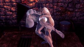 pyramid head woman gets fucked hard - silent hill hentai parody