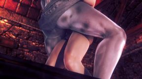 pyramid head woman gets fucked hard - silent hill hentai parody