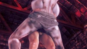 pyramid head woman gets fucked hard - silent hill hentai parody