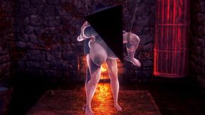 pyramid head woman gets fucked hard - silent hill hentai parody