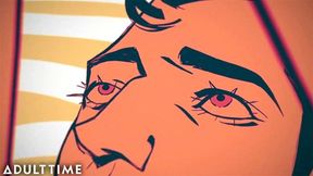 ADULT TIME Bambi Fontaine's Midnight Stories Candy's Explosive Anal Creampie