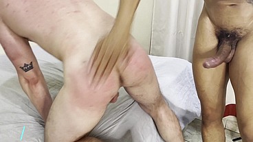 Fodendo o puto gostoso Henrique Becker.