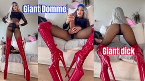 Gigantic Domina with a Gigantic Cock POV JOI