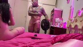 Eating the naughty transvestite