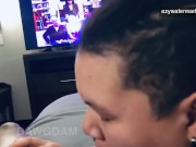 FWB Samantha Sucking Me Watching Sister Sister