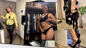 Your sexy latina coworker secretly wants to fuck you