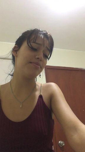 skinny beautiful rides my dick and fills my pussy with milk.