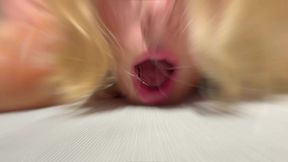 my pov with blonde babe lovely lo