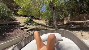 my pov with blonde babe lovely lo