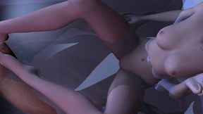 getting a footjob in the bath pov - 3d porn