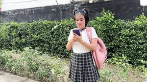 Innocent Hispanic girl gets hard fucking at boyfriend's house