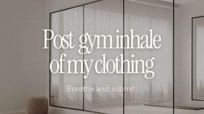 Post Gym Sweaty Laundry Raid: Caught!
