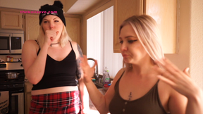DOUBLE COUGHING FIT