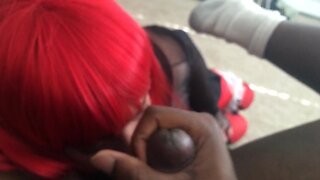 Cd sucks 53 bbc with butt licking