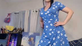 Get Black out face fucked while Caught in my Bra and Panties put in a  Chastity Caged Learn to Love Cock Lesson Two