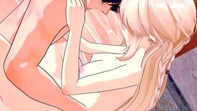 Cartethyia secret sex cutscene - Wuthering Waves hentai