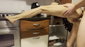 Steamy Kitchen Encounter with My Friend's Spicy Partner