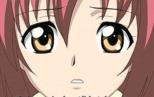 Bondage hentai coed watching her friend fucked in the