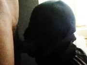 MY 23 YEAR OLD RIDER ALLOWED ME TO SUCK HIS DICK ON CONDITION THAT I SWALLOW THE CUMS