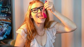 Juicy Redhead Showhost Lenka Seduces Her New Cameraman Bruno