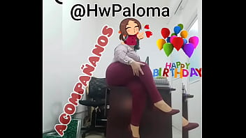 Cumple de mi amiga paloma