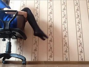 stocking feet foot fetish