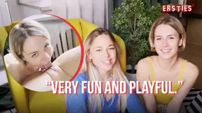 Long-time friends Alecia and Selvaggia reunite for hot lesbian playtime