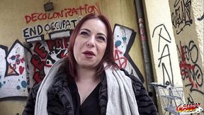 GERMAN SCOUT - Curvy German Saggy Tits Girl Emma Fox Pick Up for Casting Fuck in Berlin