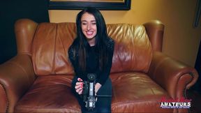 Kinky Brunette Olyssia And Blonde Hottie Ryann Suck Their Muffs And A Cock!