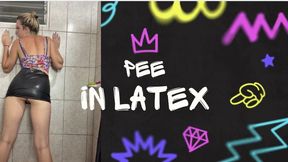 piss in latex