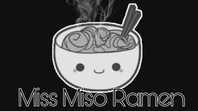 Miso Ramen BBW Sexy Belly Worship & Navel Play with Oil 1080p