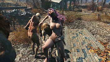 Fallout 4 Ghouls have their way