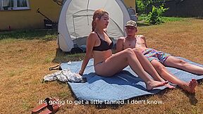 Anal Outdoor Fuck In A Pool With My New Hot Redhead Latina Neighbor