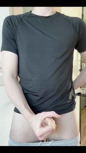 Jadore a Going Back From Sport and Jerking off, I Love It