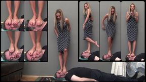 CECILIA - Your face, my floor - INSANE facetrampling and facestanding NON STOP! - REMASTERED