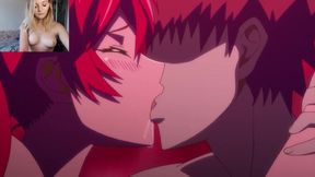 Top-heavy anime lady takes a massive creampie