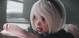 2B I Nier Automata I Blowjob