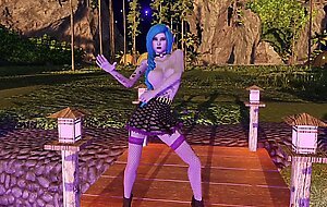 JINX WET AND CRAZY x PUSSYPLEASURE x 3DX CHAT