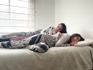 Morning Sex Between Lesbian babes