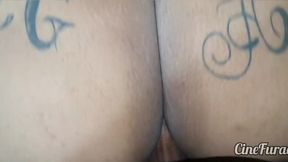 gordinha gostosa abriu a bunda e quicou deliciosamente