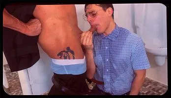 Bathroom Encounter: Matthew Fugata Takes Charge with Asher Day