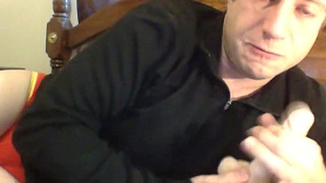 Straight Dude Solo Dildo Play On Webcam