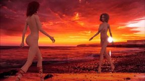 Oil Goo Beach Wrestling