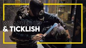 Tonny wrapped up by Dom Ãcaro with a gas mask! (1080p) Mummification - Gay bondage - Gay domination - Foot fetish - Male domination - Gas mask - BDSM