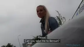Such a lovely Darling sat in my car in the interview video