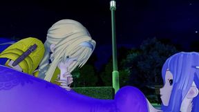 Futa Quinella Destroys Alice Zuberg Rough Big Tits Creampie