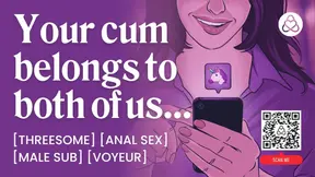 ASMR Audio Porn: Bisexual FFM Threesome in an Open Relationship – Anal Sex &mdash;  & Oral – Erotic Audio Story