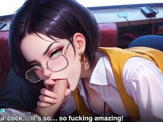 Blow Job from The Secretary : Lewd Villa PT two