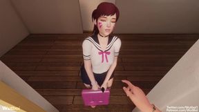 POV Video: Teen Dva Likes Detention Way More Than Classes