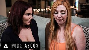 Natasha Nice gets off on Lauren Phillips' nosy curiosity in this steamy taboo tease